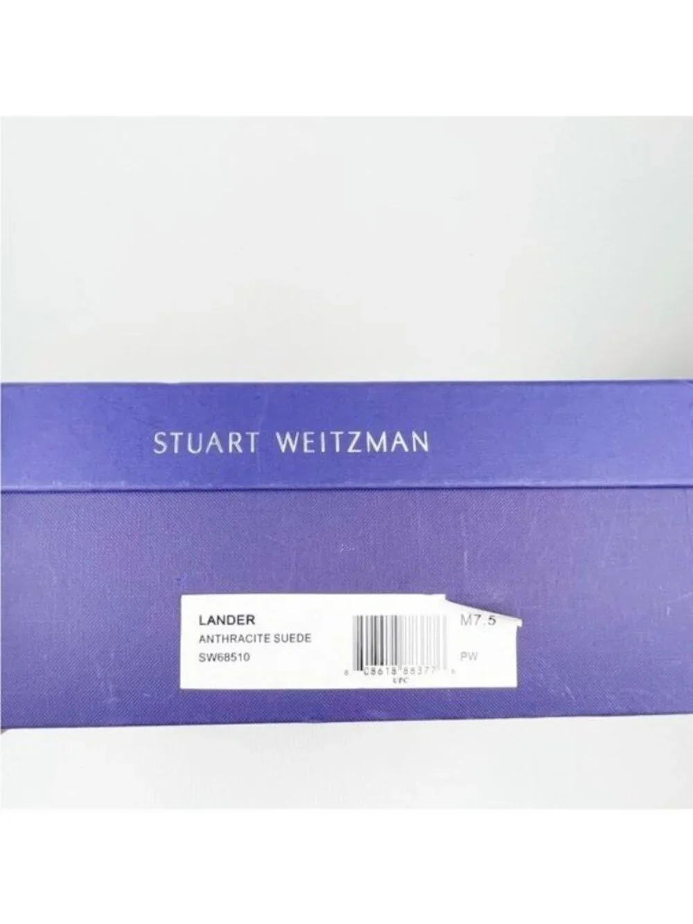 Stuart Weitzman lander otk anthracite suede wedge boots Size 7.5